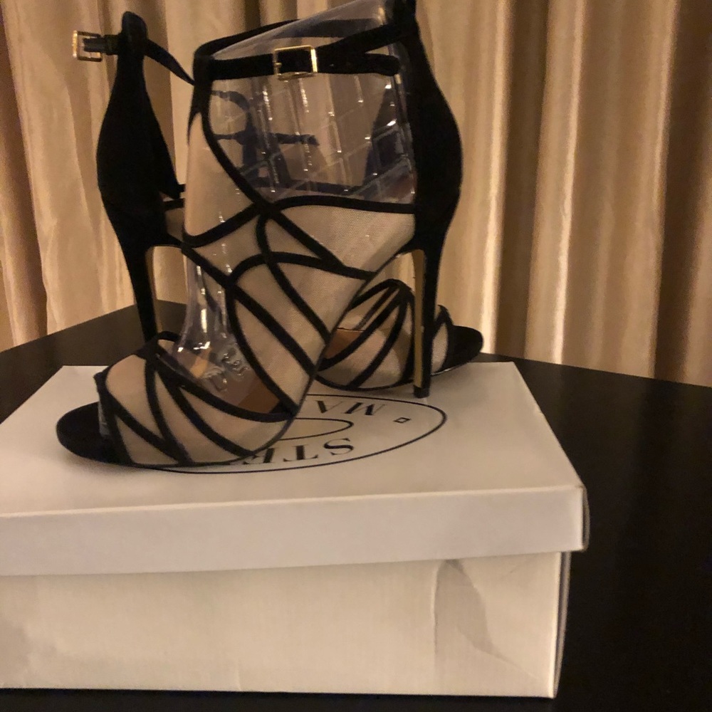 Proxi Black Mesh & Suede